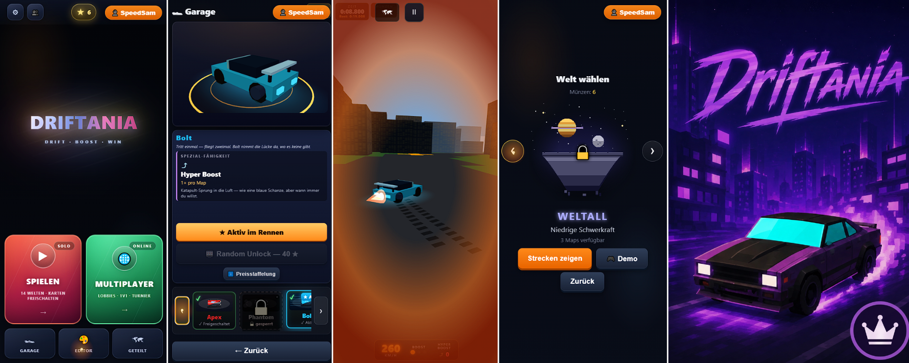 Spiel-Screenshot SpeedDrifter